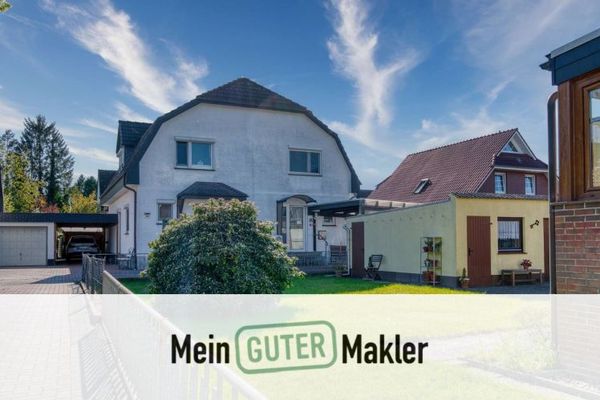 Casa pareada cuidada con jardín orientado al sur, sótano completo y cochera cubierta en Bremen-Mahndorf