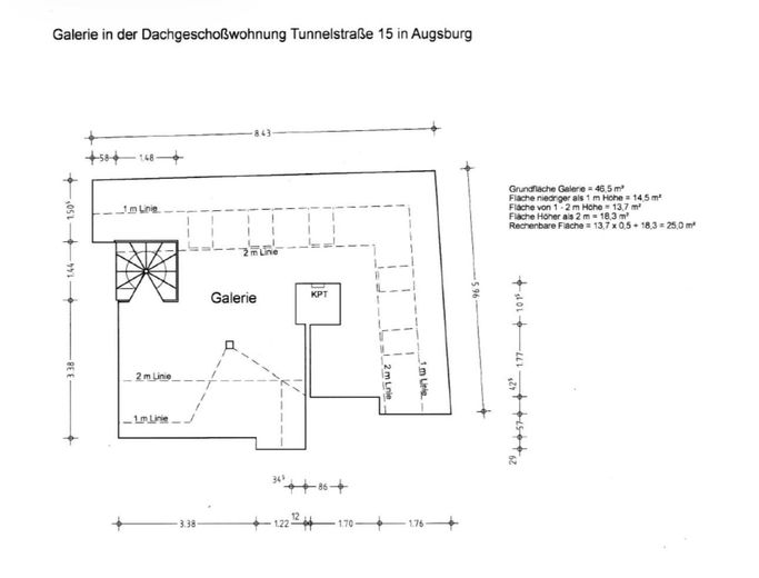 Frisch sanierte 3-ZKB Maisonette mit 2 Balkonen, Tiefgarage, Kamin in ruhiger Lage - Provisionsfrei – Foto 21