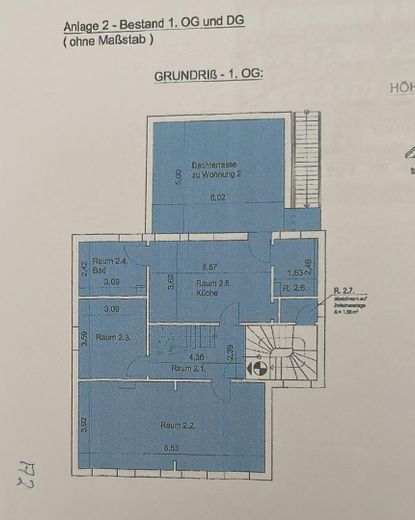 Charme historique. Confort de vie moderne. Un chez-soi avec du caractère. – Grundriß 1. Etage
