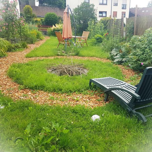 Nutzgarten-Wohlfühlbereich