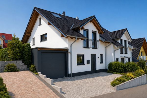 Bifamiliare di alta qualità | Zona di nuova costruzione | Posizione eccellente | A+ | 150 m² | Carport chiuso