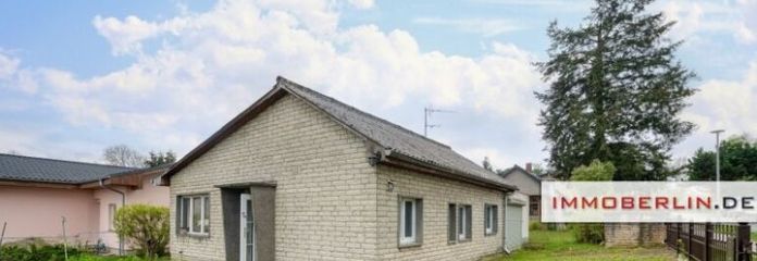 IMMOBERLIN.DE - Sanierungsbedürftiges Haus in sehr naturverbundener Lage zwischen Dahme & Wald
