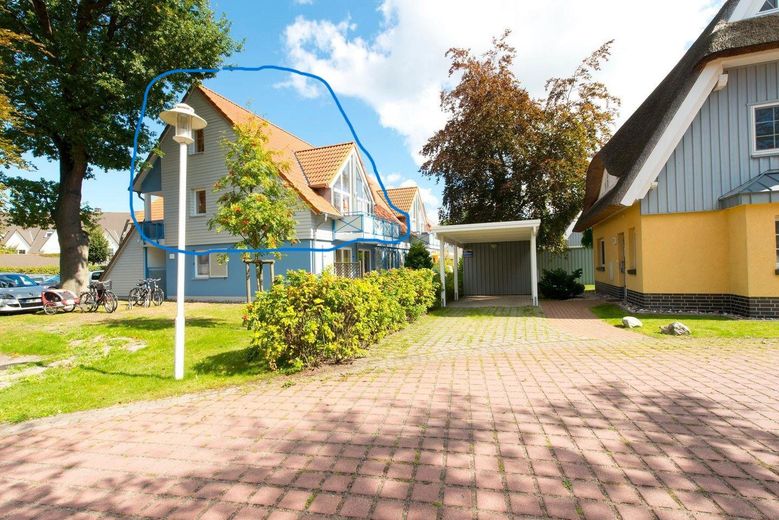 Provisionsfreie Maisonettenwohnung mit außergewöhnlichem Raumgefühl in Zingst – Haus und Außenbereich