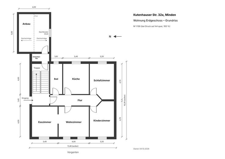 Erstbezug nach Sanierung - 4,5 Zimmer EG-Wohnung – Foto 9