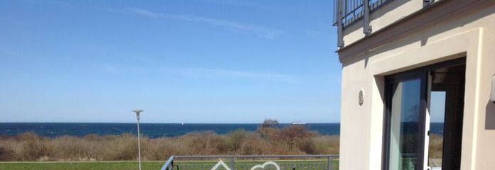 Baltic Sea luxury holiday apartment in Villa Bernstein directly by the sea, 1st line, 1AAA, modern investment property