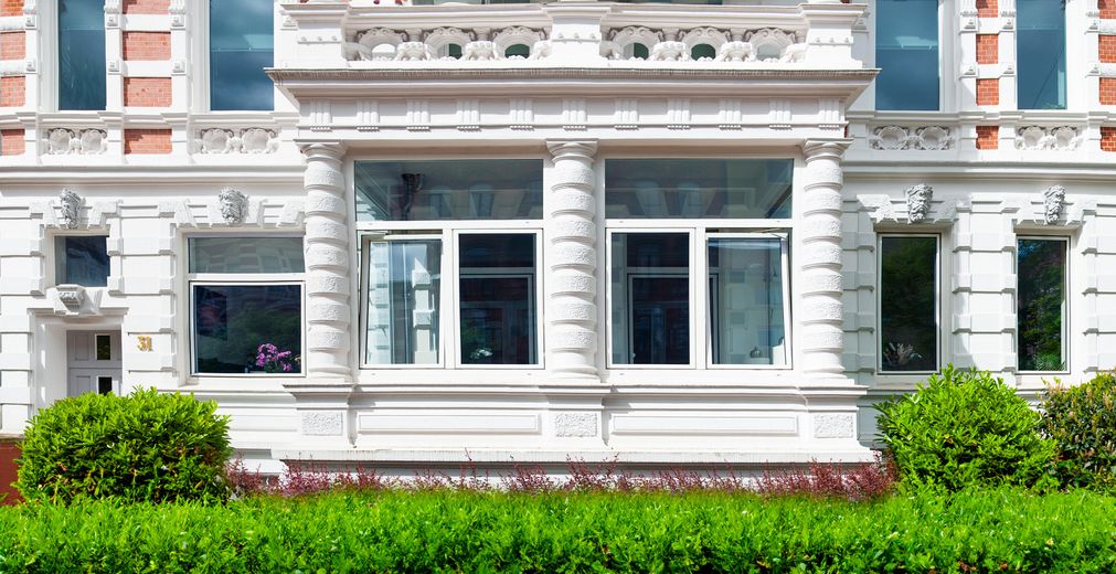 Repräsentative Büro-/Kanzleifläche im denkmalgeschützten Jugendstilhaus – 172 m² – Fassade