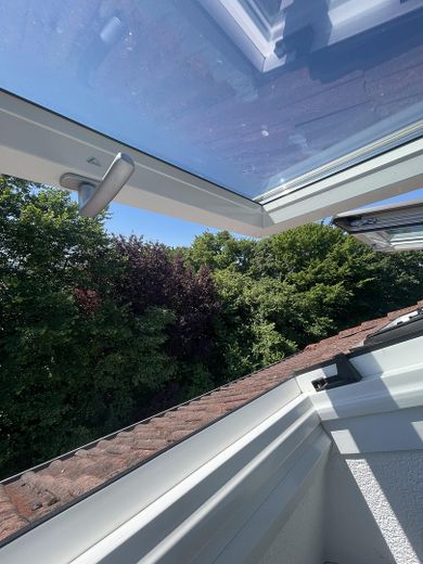 Ausblick Dachfenster