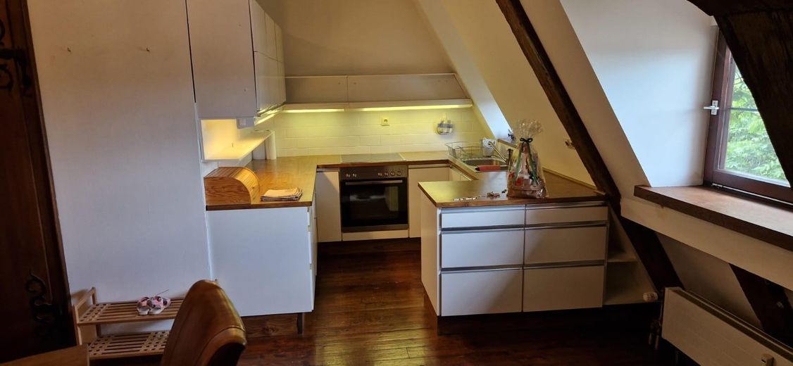 Wohnen im Schloss Neufra auf 95m² 2 Zimmer möbliert – Einbauküche