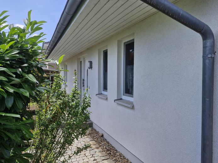 EFH in Fredersdorf - Baustress vermeiden – Eingang