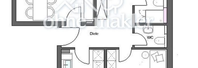 Appartement mansardé rénové