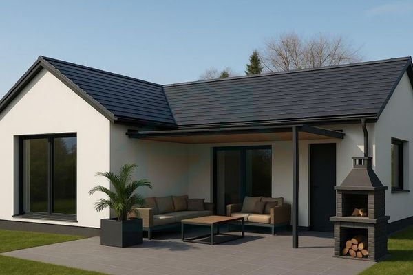 Bungalow modulare comprensivo di terreno di 548 m² a Oettersdorf vicino a Schleiz