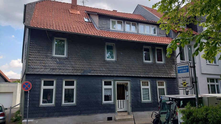 1-room apartment with its own entrance in a central location in Goslar – Haupteingang