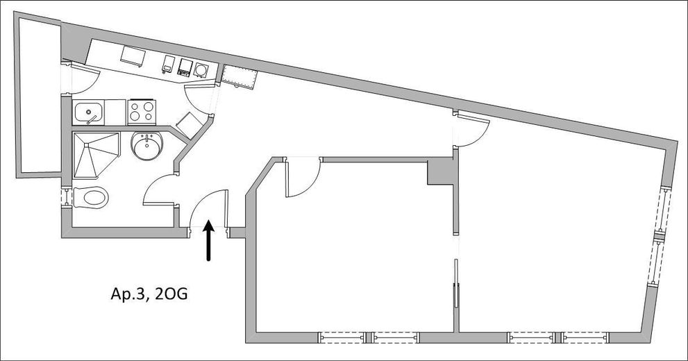 Mehrfamilienhaus mit 4x2-Zimmer Whg, 8 Zim, 6 Bad – Foto 25