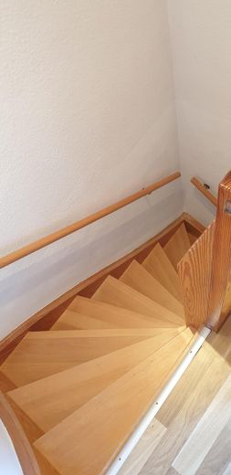 Treppe hoch
