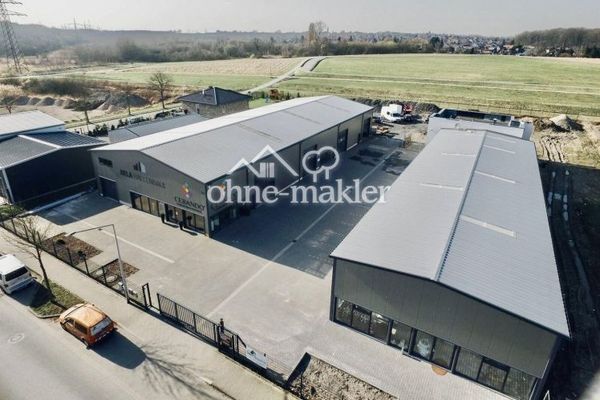 Moderno capannone per magazzino ed esposizione con uffici al piano superiore – ca. 330 m² a Hamm-Bockum-Hövel