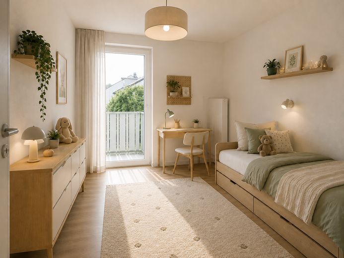 OG Kinderzimmer 2 möbliert 