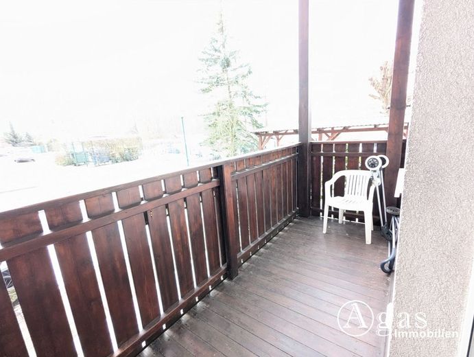 3-Zimmer-Erdgeschosswohnung mit Balkon und Keller in Eberswalde – Balkon