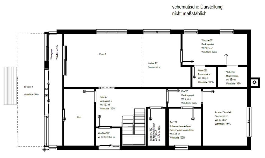 Grundriss Erdgeschoss