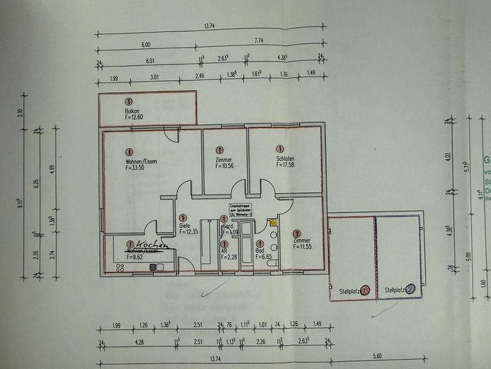 Zweifamilienhaus mit 2 sep. Wohneinheiten | Mögl. Anlageobjekt – Wohnung Obergeschoss