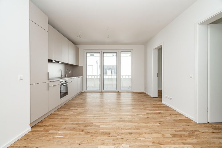 Appartamento di nuova costruzione di lusso con 3 locali, enorme terrazza e cucina componibile a Pankow – Foto 1
