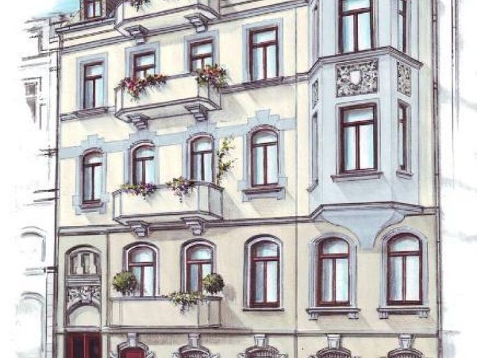Krausenstr. 20, Wohnung 8 ~~~ Dachgeschoss, Balkon, Bad mit Wanne und Dusche, Keller – Foto 1