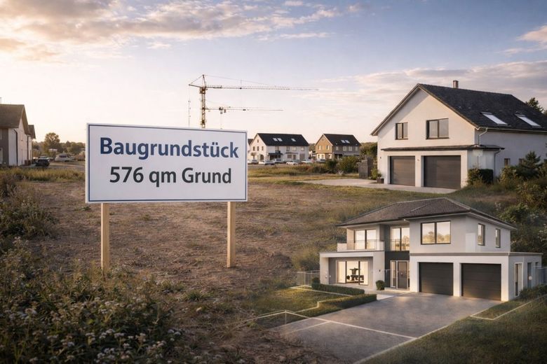 Großzügiges Baugrundstück in Hitzhofen | 576 m² im Neubaugebiet | Nähe Ingolstadt! – Visualisierung - Beispielbebauung