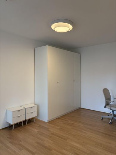 Apartamento amueblado de 2 habitaciones de nueva construcción en Prenzlauer Berg – Schlafzimmer