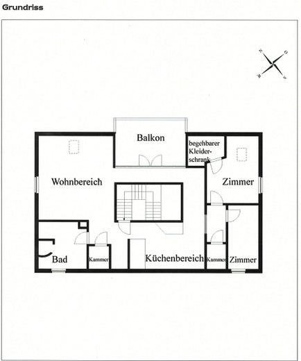 Grundriss Obergeschoss
