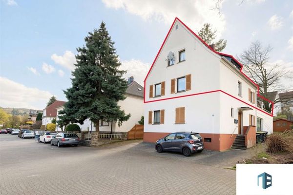 Bad Münster am Stein - Ebernburg’da 60 m² büyüklüğünde bir teras ve açık otopark alanına sahip iki kat