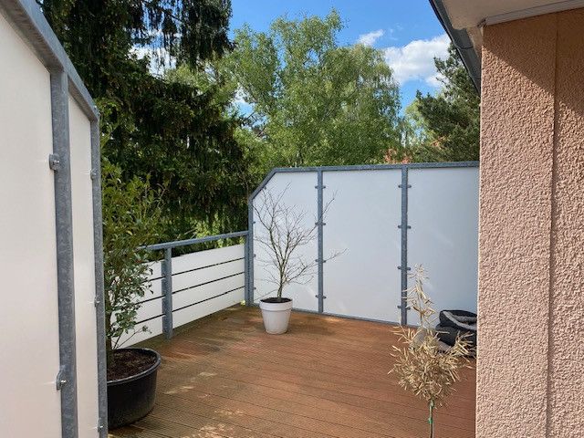 Helle Maisonette in Berlin-Frohnau, 3,5 ZKB, umlaufende Dachterasse, Teilgewerbe möglich! – Zweiter Teil der Terrasse