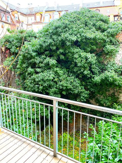 Bright 2-room apartment with balcony in a quiet location - Reichstr. NBG – Balkon