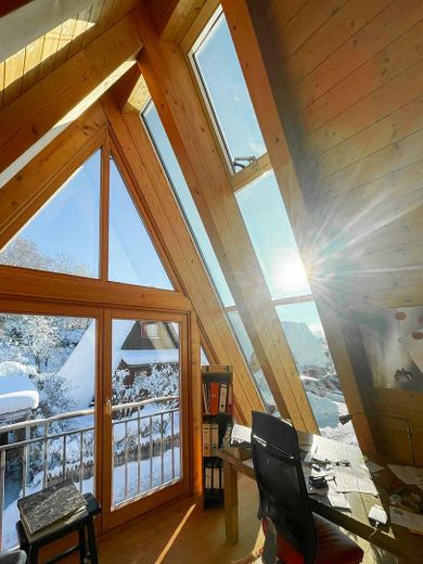Haus bei Freising von privat – Blick Südosten im Winter 1. OG