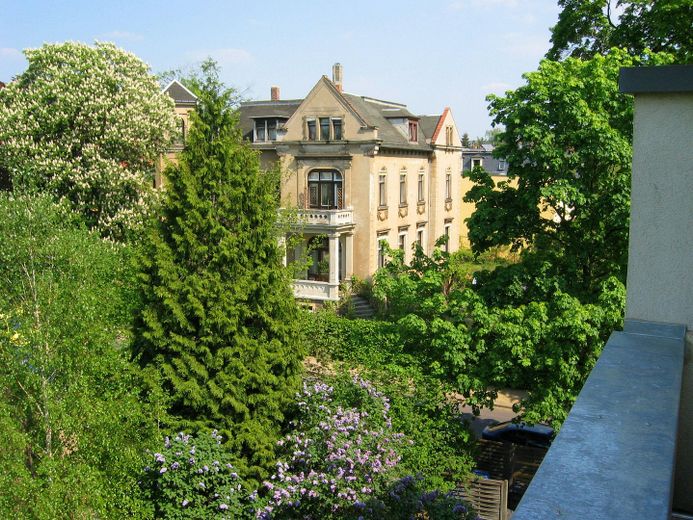 Ausblick von der Dachterrasse