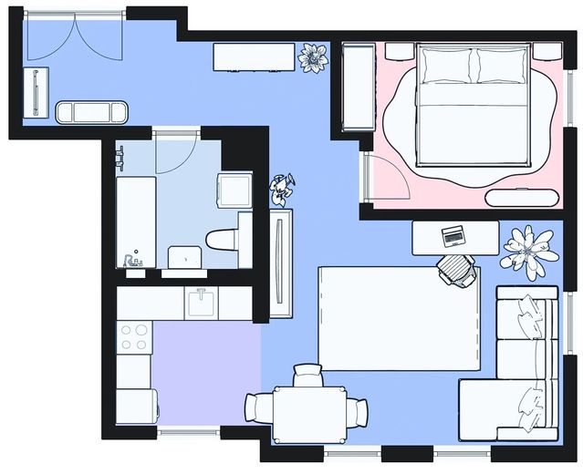 First occupancy in Plagwitz: Stylish 2-room apartment with underfloor heating & top features – Foto 13