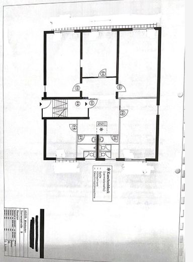 Büroetage (170m²) in bester Lage – Grundriss 