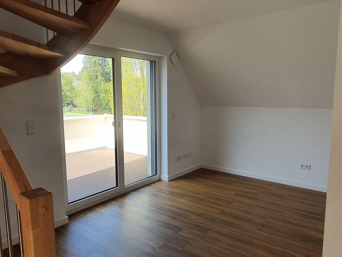 Splendido appartamento attico nel cuore di Hofgeismar – Wohn-/ Essbereich