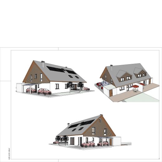 Top Dhh in Meerbusch, Wfl ca 200qm,  Gs rd. 550qm,  Kfw40,  Wärmepumpe/Solaranl. – Hausansicht