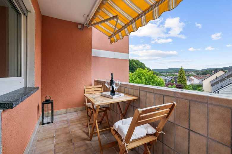 Loggia mit Markise