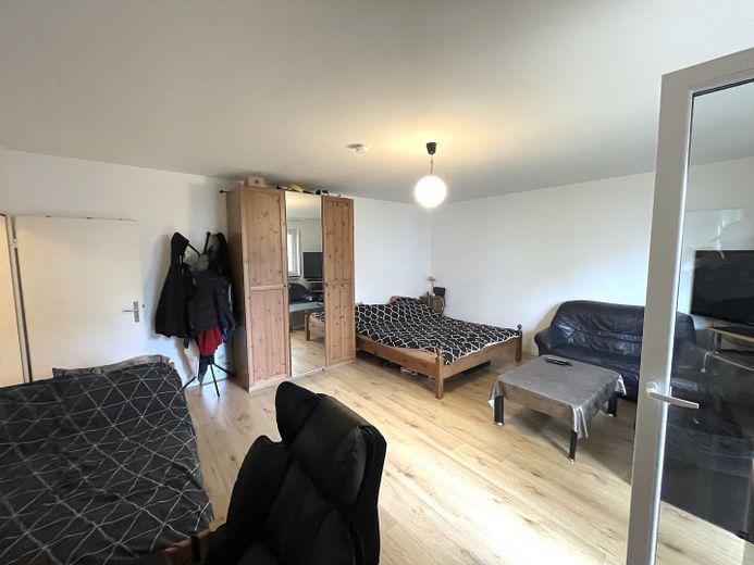Blick in das Wohnzimmer