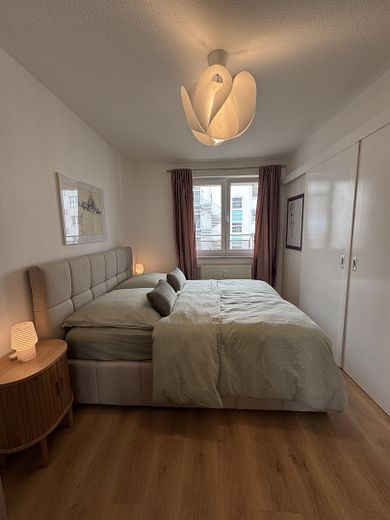 Berlin-Mitte: elegant gemeubileerd 2-kamerappartement; instapklaar elegant gemeubileerd appartement met 2 kamers (GEEN MAKELAARSKOSTEN) – Schlafzimmer