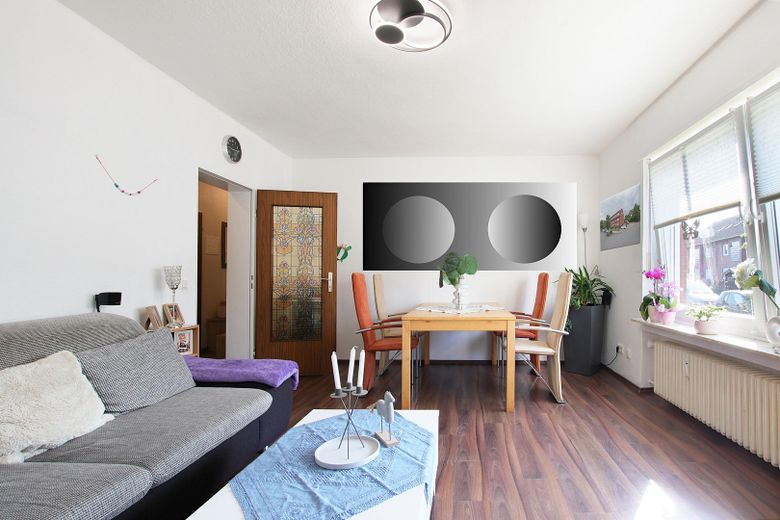 Attraktive 3-Zimmer Wohnung mit eigenem Garten – Foto 1
