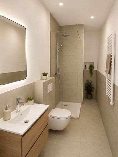Visualisierung Dusch/WC