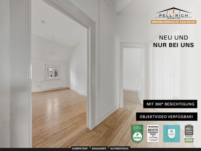 SPACIOUS – Apartment with a great sense of space and charm in a listed old building apartment block – Foto 1