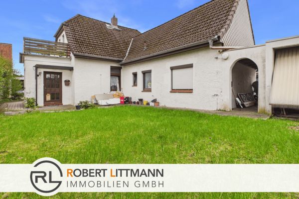 Solide kapitaalinvestering: verhuurde eengezinswoning in Rotenburg met 6 kamers & tuin