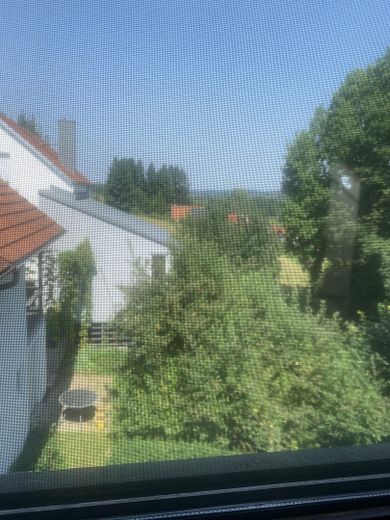 Blick aus Schlafzimmer OG