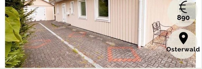 Відремонтований бунгало із садом в оренду в Остервальді