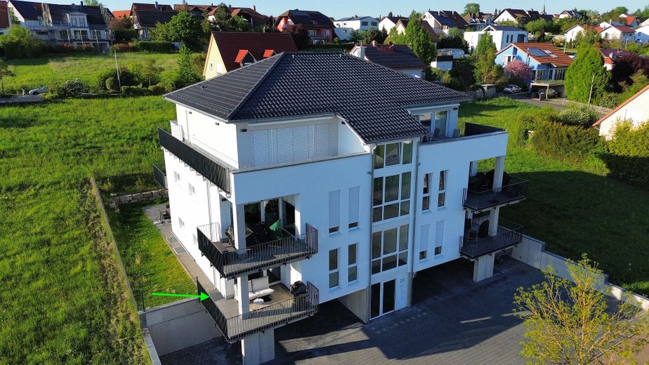 EG links Südwestansicht