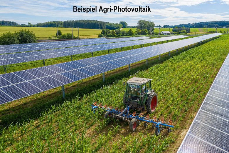 Bio-Hofanwesen / Naturparadies - südöstlich München – Beispiel Agri-Photovoltaik