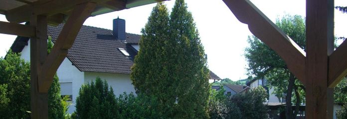 Südblick von Terasse