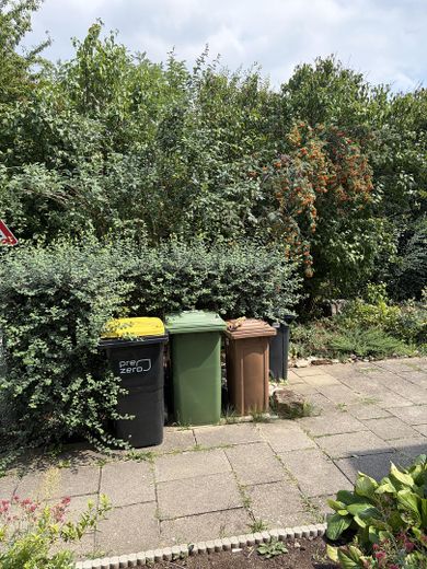 Affascinante casa a schiera in posizione tranquilla con garage – Gartenanteil Ostseite